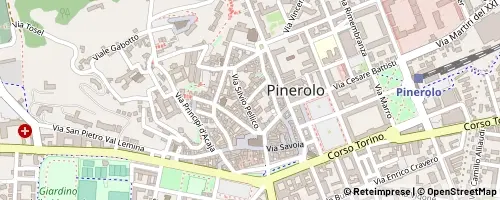 Mappa Pinerolo