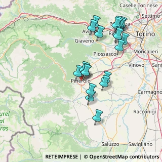 Mappa Via Giuseppe Brignone, 10064 Pinerolo TO, Italia (15.5765)