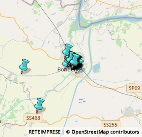 Mappa Via della Repubblica, 44012 Bondeno FE, Italia (0.9435)