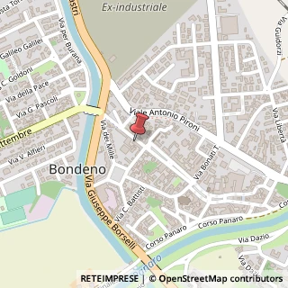 Mappa Via Vittorio Veneto, 15, 44012 Bondeno FE, Italia, 44012 Bondeno, Ferrara (Emilia Romagna)