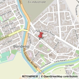 Mappa Via Ariosto,  1, 44012 Bondeno, Ferrara (Emilia Romagna)