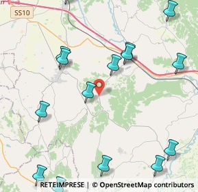 Mappa SP 10, 14012 Ferrere AT (5.75438)