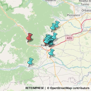 Mappa Via Archibugieri, 10064 Pinerolo TO, Italia (3.66571)