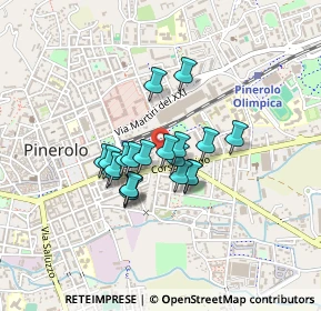 Mappa Via Moffa di Lisio, 10064 Pinerolo TO, Italia (0.296)