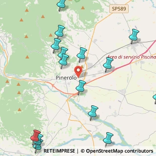 Mappa Via G. Rampini, 10064 Pinerolo TO, Italia (5.66)