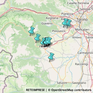 Mappa Via G. Rampini, 10064 Pinerolo TO, Italia (7.09083)