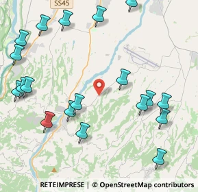 Mappa Località la Fratta, 29020 Vigolzone PC, Italia (5.3995)