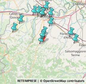 Mappa Località la Fratta, 29020 Vigolzone PC, Italia (16.07143)