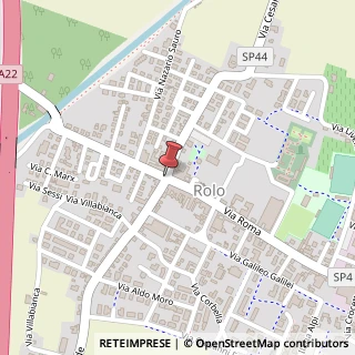 Mappa Corso Repubblica,  45, 42047 Rolo, Reggio nell'Emilia (Emilia Romagna)