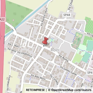 Mappa Corso Repubblica, 45, 42047 Rolo, Reggio nell'Emilia (Emilia Romagna)