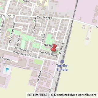 Mappa Via Enrico Mattei, 12, 43122 Torrile, Parma (Emilia Romagna)