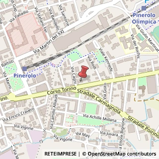Mappa Corso Torino, 63, 10064 Pinerolo, Torino (Piemonte)