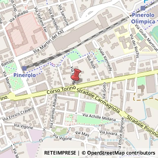 Mappa Corso Torino, 57, 10064 Pinerolo, Torino (Piemonte)