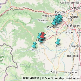 Mappa Via Sommeiller, 10064 Pinerolo TO, Italia (13.34059)