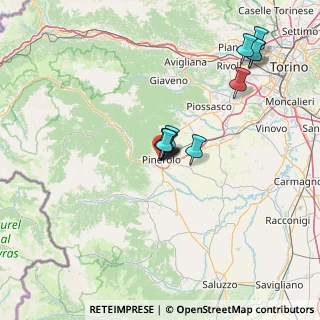 Mappa Via Sommeiller, 10064 Pinerolo TO, Italia (12.79727)