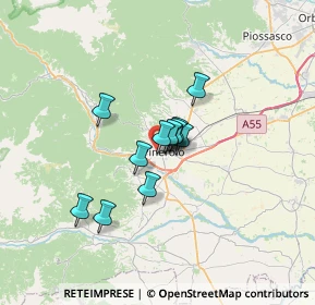 Mappa Via Ortensia di Piossasco, 10064 Pinerolo TO, Italia (4.00417)