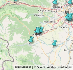 Mappa Via Ortensia di Piossasco, 10064 Pinerolo TO, Italia (19.90786)