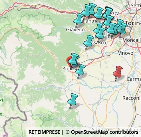 Mappa Via Ortensia di Piossasco, 10064 Pinerolo TO, Italia (18.511)