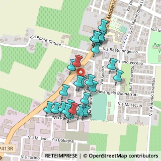 Mappa Via A. Ligabue, 41016 Novi di Modena MO, Italia (0.22593)