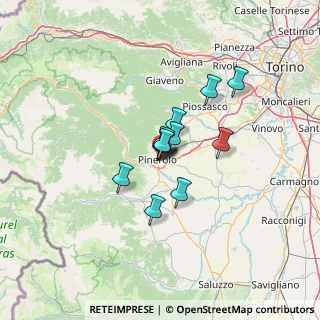 Mappa Viale Mamiani, 10064 Pinerolo TO, Italia (7.90833)