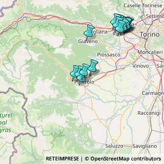 Mappa Via San Pietro V. L., 10064 Pinerolo TO, Italia (18.6925)
