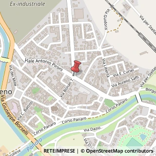 Mappa Via pironi a. 46, 44012 Bondeno, Ferrara (Emilia Romagna)