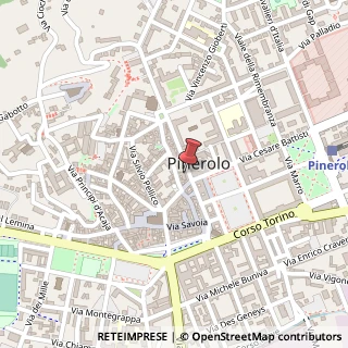 Mappa Via Trieste, 45, 10064 Pinerolo, Torino (Piemonte)