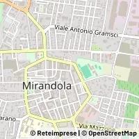 Térkép Mirandola