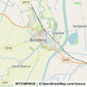 Mappa Bondeno