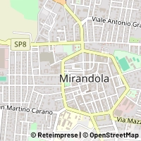 Kort Mirandola