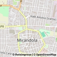 Map Mirandola
