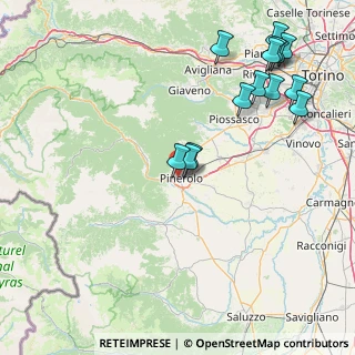 Mappa Viale Tosel, 10064 Pinerolo TO, Italia (19.695)