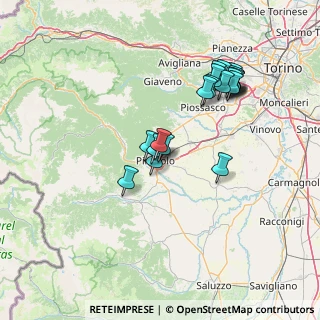 Mappa Piazza Don Luigi Milani, 10064 Pinerolo TO, Italia (13.8175)