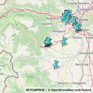 Mappa Piazza Don Luigi Milani, 10064 Pinerolo TO, Italia (17.234)