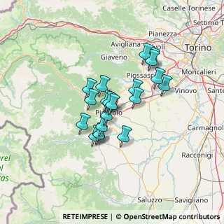Mappa Piazza Don Luigi Milani, 10064 Pinerolo TO, Italia (9.817)
