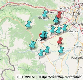 Mappa Vicolo Carceri Giudiziarie, 10064 Pinerolo TO, Italia (10.72)