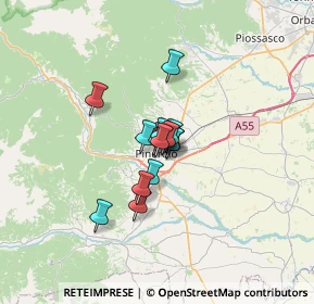 Mappa Vicolo Carceri Giudiziarie, 10064 Pinerolo TO, Italia (3.47714)