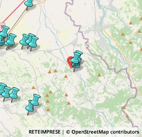 Mappa SP100 km 3.180, 15059 Monleale AL, Italia (6.376)