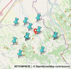 Mappa SP100 km 3.180, 15059 Monleale AL, Italia (3.5725)