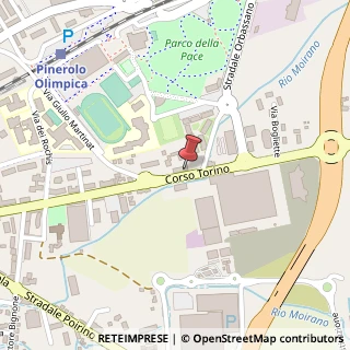 Mappa Corso Torino, 141, 10064 Pinerolo, Torino (Piemonte)