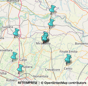 Mappa 41037 Mirandola MO, Italia (14.03636)