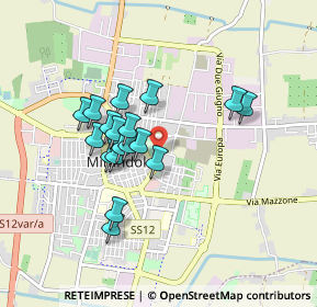 Mappa 41037 Mirandola MO, Italia (0.72778)