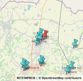Mappa 41037 Mirandola MO, Italia (4.19692)