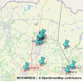 Mappa 41037 Mirandola MO, Italia (3.28091)