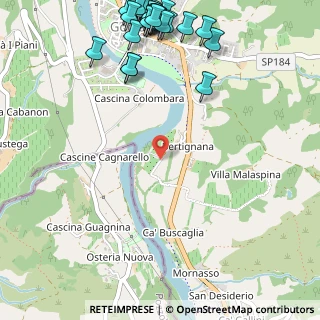 Mappa Località Bertignana, 27052 Godiasco Salice Terme PV, Italia (0.81154)