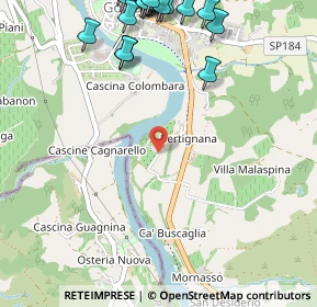 Mappa Località Bertignana, 27052 Godiasco Salice Terme PV, Italia (0.81154)