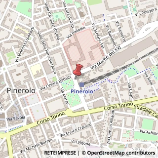 Mappa Piazza Giuseppe Garibaldi, 15, 10064 Pinerolo, Torino (Piemonte)