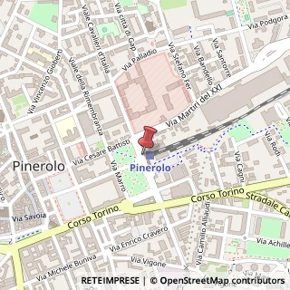 Mappa Piazza Giuseppe Garibaldi, 18, 10064 Pinerolo, Torino (Piemonte)