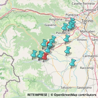 Mappa Via Cagni, 10064 Pinerolo TO, Italia (11.972)