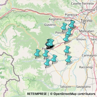 Mappa Via Cagni, 10064 Pinerolo TO, Italia (8.386)